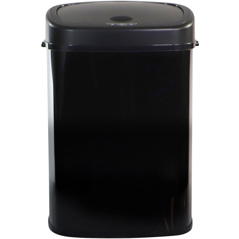 Steel Motion Sensor Kitchen Trash Can - 13.2 Gallons