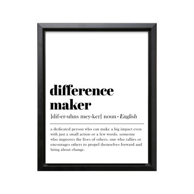Difference Maker