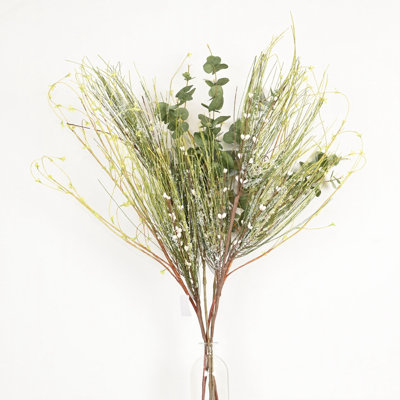 Branche artificielle de 40 po en forme de baies de baies artificielles d'hiver pour remplissage de vase, bouquet de fleurs à longue tige de verdure de campagne pour le mariage