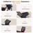MERACH Stair Stepper for Home Gym Exercise, New Version Stairmaster for Full-Body Workout, Compact Folding Stair Climber with Extended Step Range, Adjustable Handlebar/Pedal