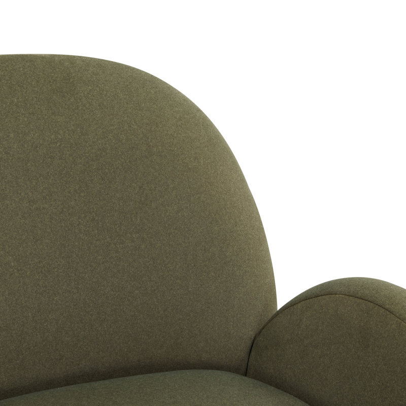 Chaise d'appoint Paolini, Vert olive