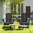 Ergonomically designed resin folding Adirondack chair-328065396
