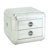 Aluminum 2-Drawer End Table