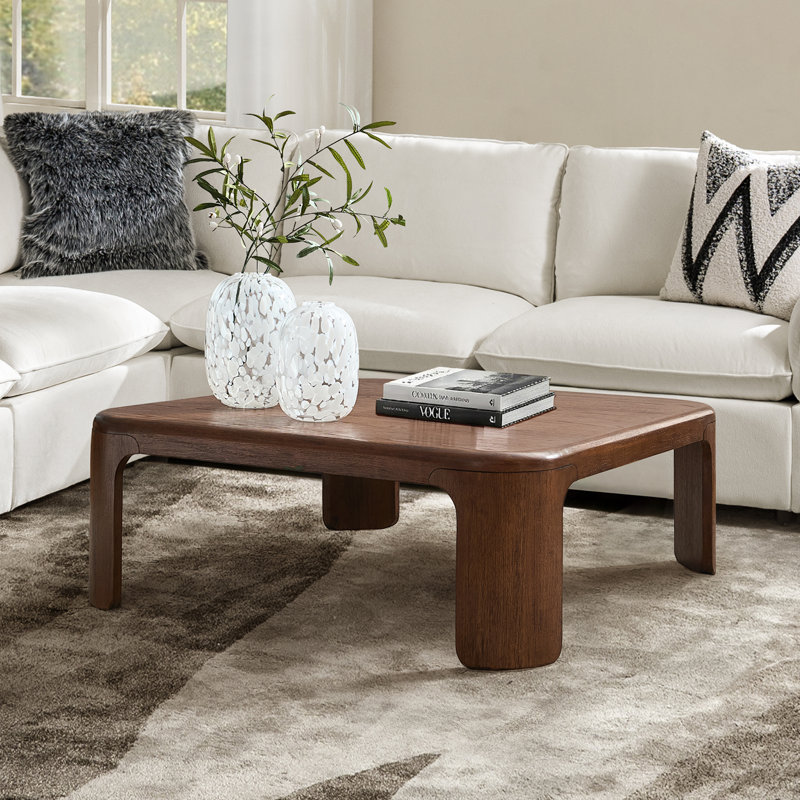 Table basse Waynesville Henrico, Noyer