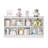 Shelf 5-Section Aldarcie 24" H X 45" W Bookcase-426439714