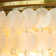 Aslak Tiered Antique Bronze Capiz Flush Mount Ceiling Light with Shell Accents