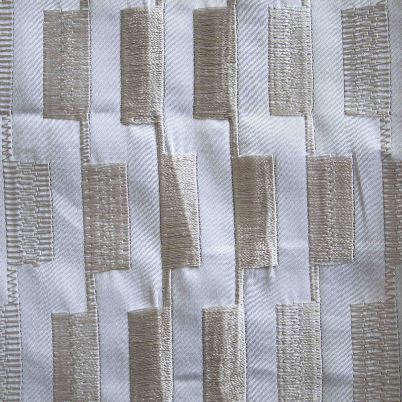 Ingot Square Pillow Cover & Insert, Palladium