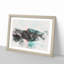 Mountain Reflection in France - Framed Print-56915334-56915335