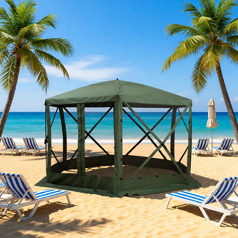 Hexagon Pop Up Party Tent Gazebo