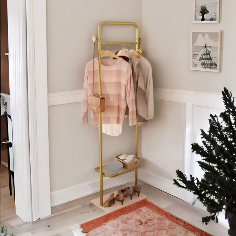 Rafaelo Mobilia 50cm Adjustable Clothing Rack | Wayfair.co.uk