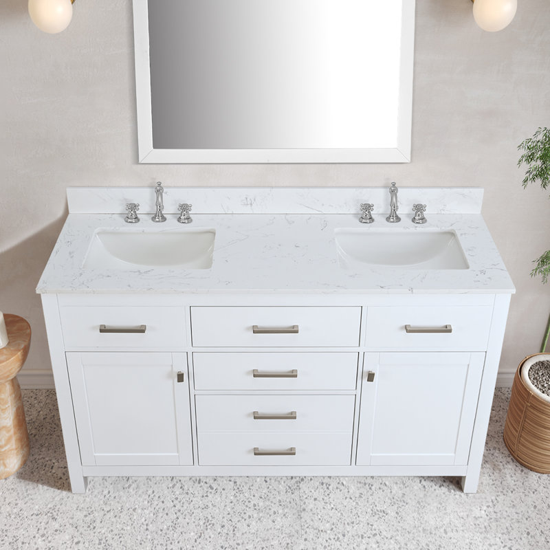 60 Inch Bathroom Vanity With Double Sinks