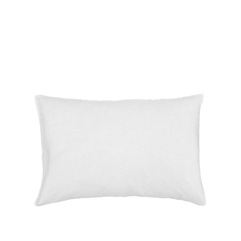 Biella Alabaster Standard Pillowcase, Alabaster