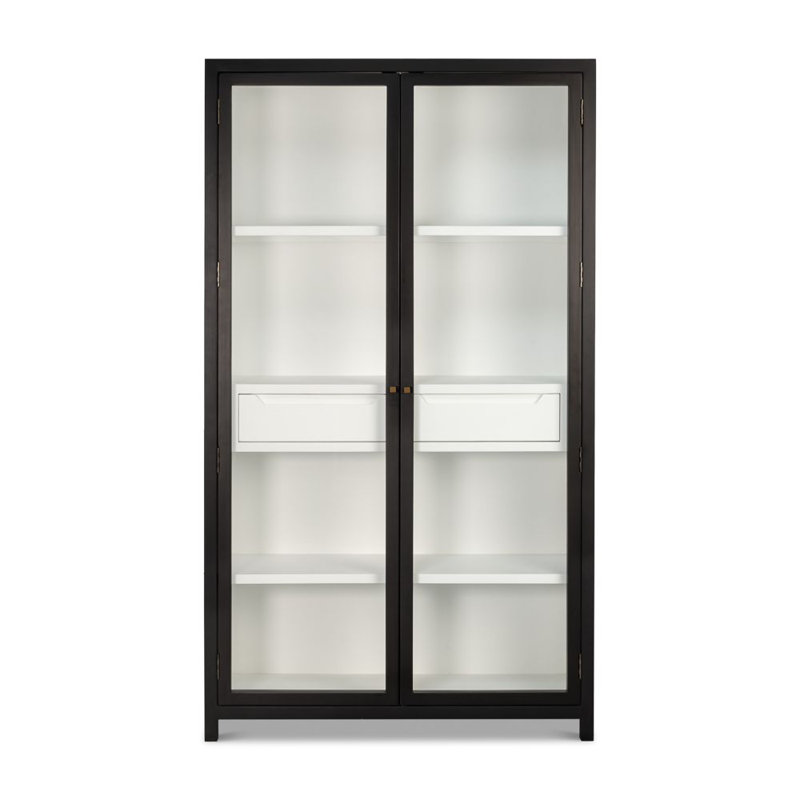 Bibliothèque Walker, noir