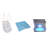 Main Access Istep Above Ground Pool Entry Steps Ladder W/ Mat Pad + LED Light