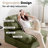 8.3" Compression Futon Mattress, Folding Sofa Bed，Modern Corduroy Upholstered Sofa - Comfortable Accent Chair,Set Of 2-746466054