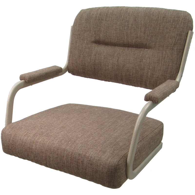 Tabouret de bar pivotant 30 po Jomiah, Beige, Beige