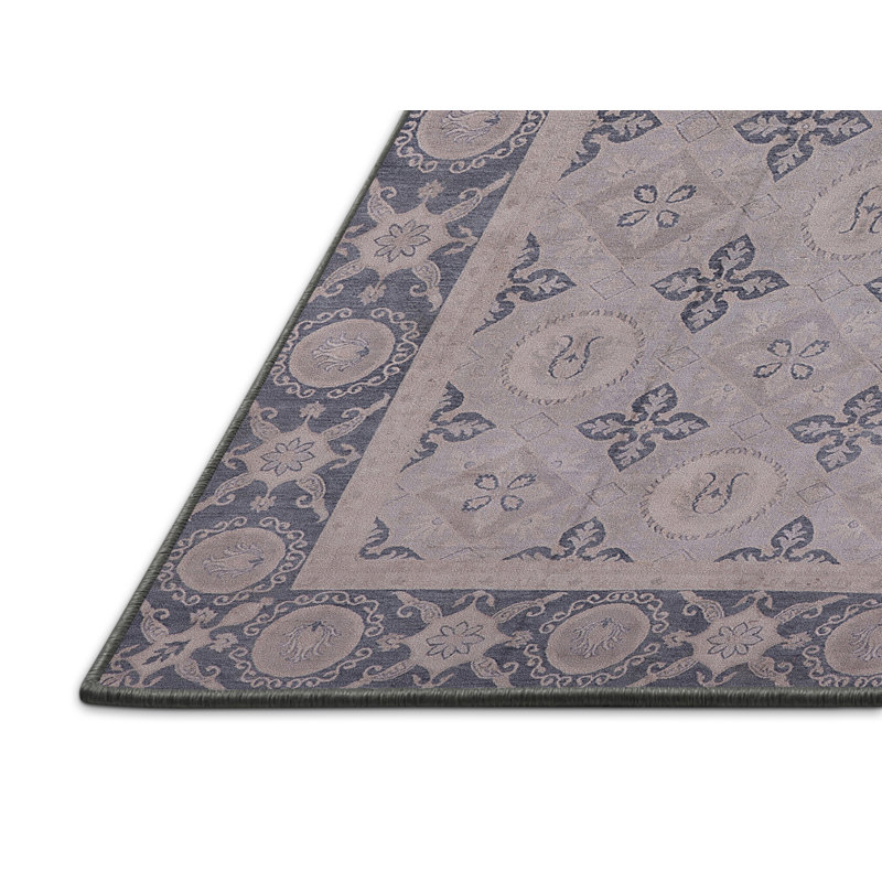 Tapis noir / beige Maghakia, Rectangle 8 pi x 12 pi