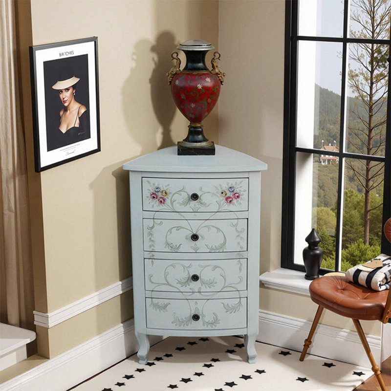 Picture color Solid + Manufactured Wood Corner cabinet