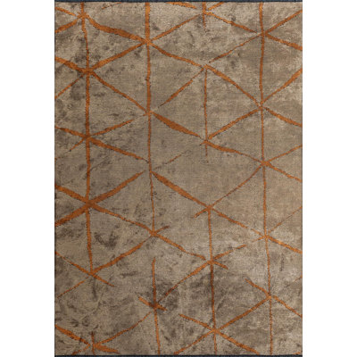 Contemporary Large Abstract Diamond