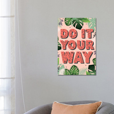 Tween Everyday Far And Away I by Lisa Whitebutton - Wrapped Canvas Print
