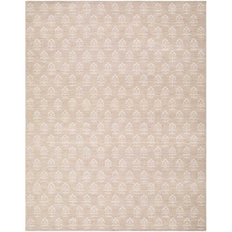 Jenni Yolo Home x Livabliss Flora Rug, Blush/Ivory, Rectangle 2' x 2'11"
