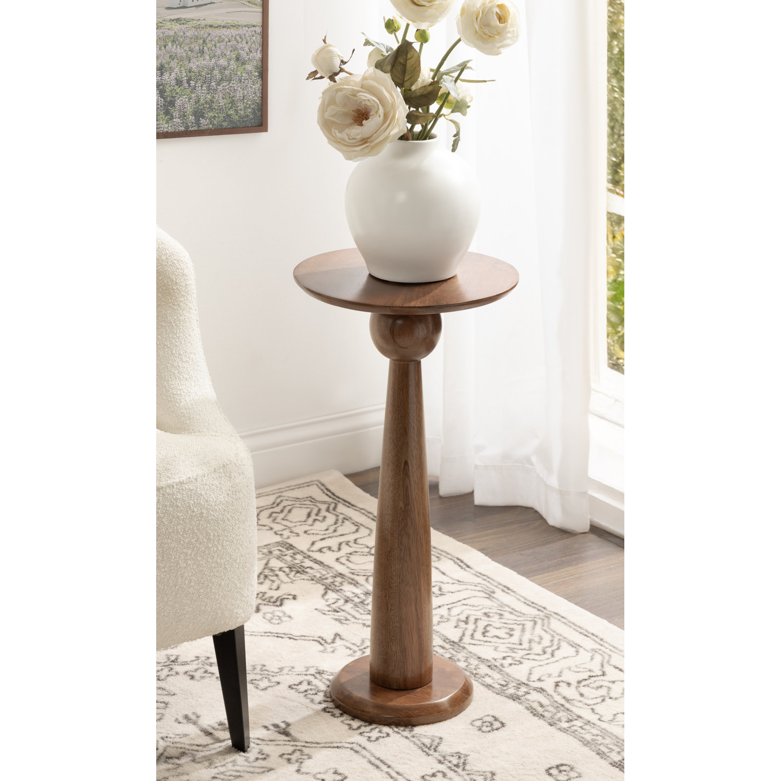 End Table, Walnut Brown