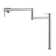 CASAINC Pot Filler Kitchen Faucet with 2 Handle