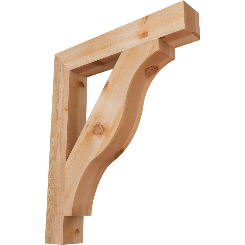 Support pour scie brute Funston Block, Cèdre rouge, H 46 po x l 6 po x P 38 po