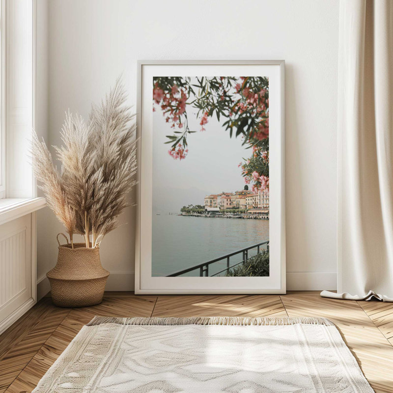 Scenic Blossoms Print, 37.25" H x 25.25" W x 1.25" D, Weathered Zinc Single Picture Framed