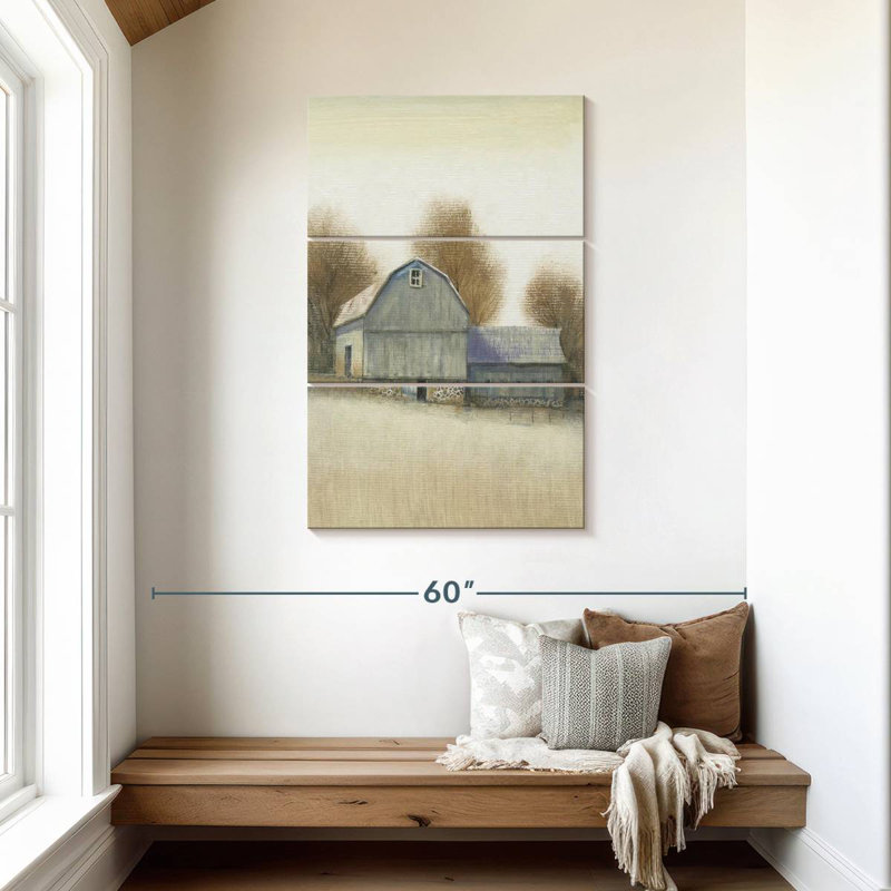 Lilie Barn Side I, 45" H x 28" W