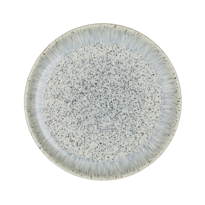 Halo Speckle Gray Denby 8.5" Salad Plate