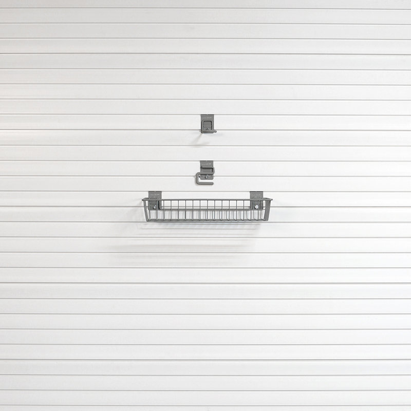 Steel Slatwall Accessory Kit 3 Piece Set