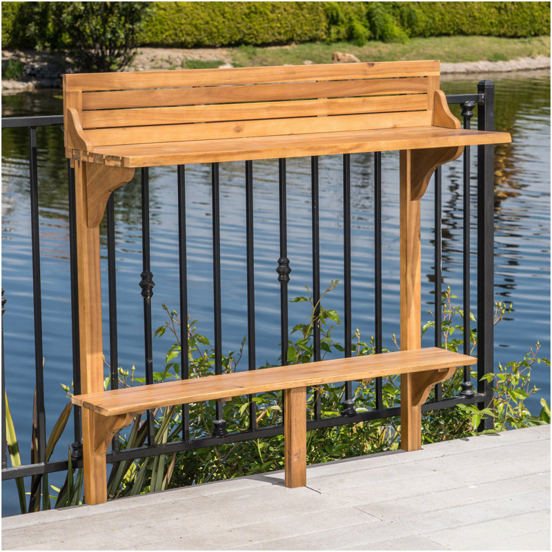 Table de bar en bois