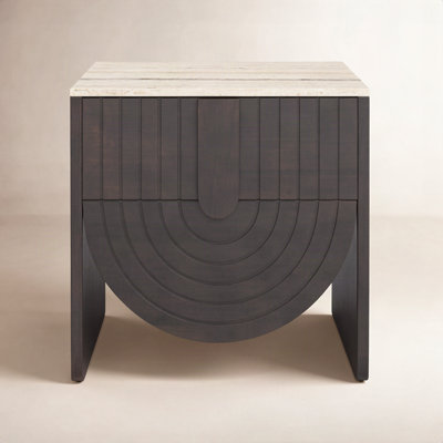 Berlin Novelty Acacia Nightstand