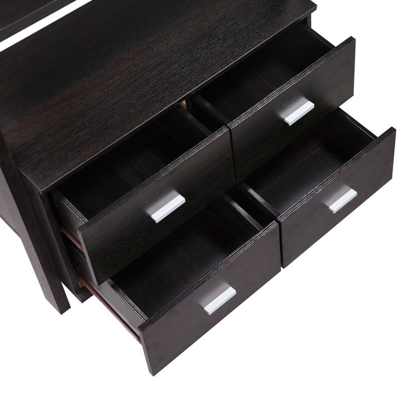 5-Shelf Storage Ladder Bookshelf