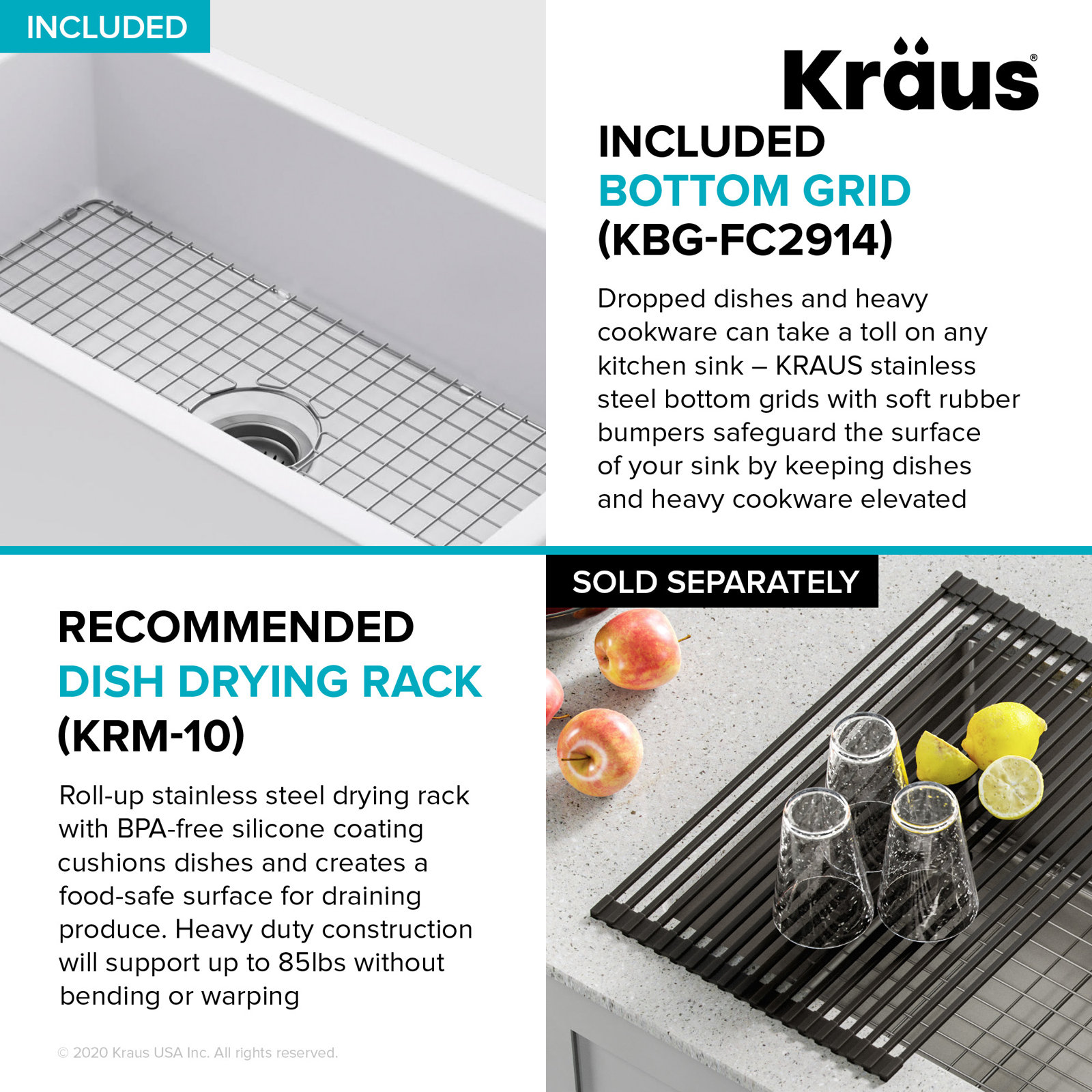 Turino™ 33" Reversible Fireclay Farmhouse Sink, Matte White