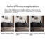 Armoire de vestibule italienne de luxe noire-1604148718