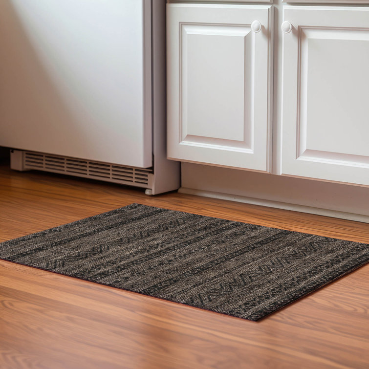Premium Machine Washable Prisco Chocolate Rug