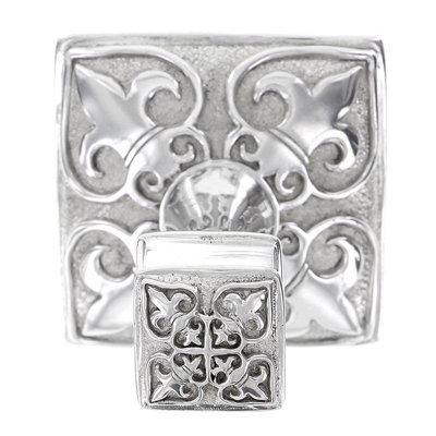 Fleur de Lis Wall Mounted Robe Hook