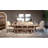 Ansi Extendable Mahogany Solid Wood Base Dining Table