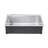 33 Inch Stainless Steel Single Bowl Kitchen Sink with R10 Rounded Corners and Soundproofing