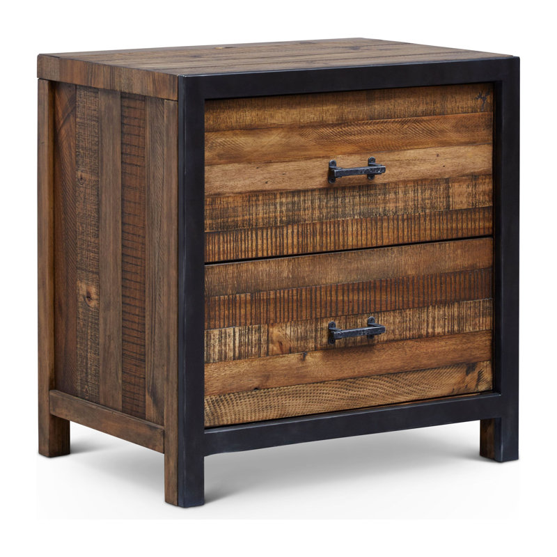 Caz 25'' W Solid Wood Nightstand