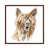 Toile avec cadre en bois brun classique n'est pas disponible