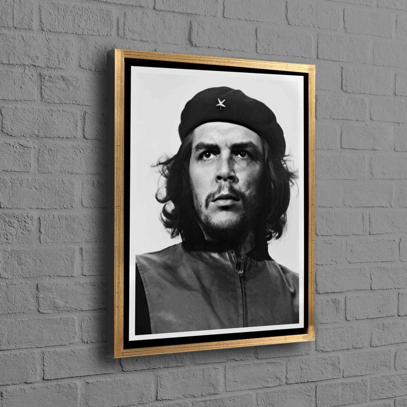Print on Canvas, Framed Print without Mat, Gold, 20 cm H x 30 cm W
