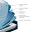 ProBreeze® 12" Medium Hybrid Mattress-1964102567