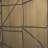 Roho Painted Gold Metal Wall Art