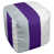 Argent / mauve / blanc