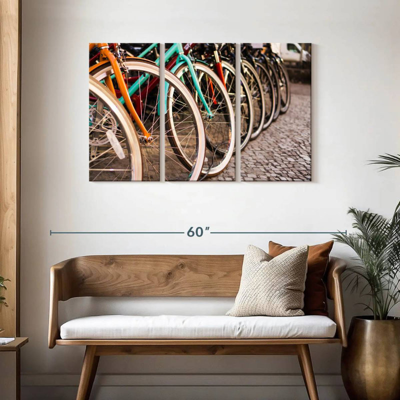 Mehar Bicycle Wheels, 28" H x 45" W