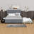 Upholstered Panel Storage Bed-917440077
