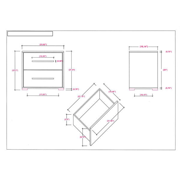 Dimensions du produit